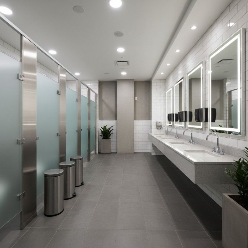 Industrial Bathroom Renovation in Longmont, CO