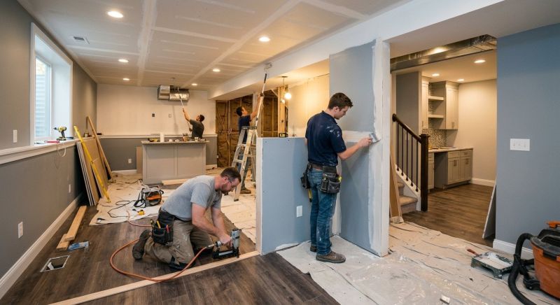 Man Cave Construction in Alpharetta, GA